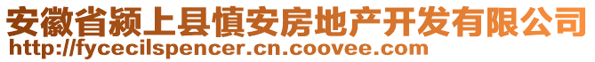 安徽省潁上縣慎安房地產(chǎn)開發(fā)有限公司