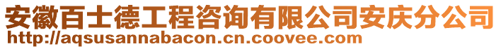 安徽百士德工程咨詢有限公司安慶分公司