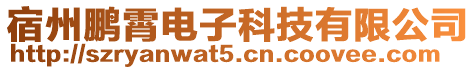 宿州鵬霄電子科技有限公司