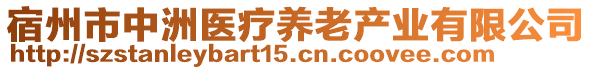 宿州市中洲醫(yī)療養(yǎng)老產(chǎn)業(yè)有限公司