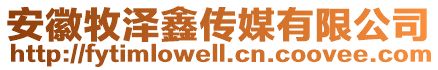 安徽牧澤鑫傳媒有限公司