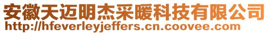 安徽天邁明杰采暖科技有限公司