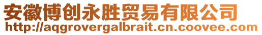 安徽博創(chuàng)永勝貿(mào)易有限公司