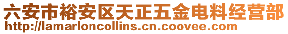 六安市裕安區(qū)天正五金電料經(jīng)營部