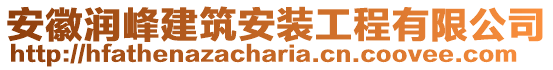 安徽潤峰建筑安裝工程有限公司