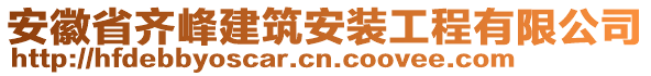 安徽省齊峰建筑安裝工程有限公司