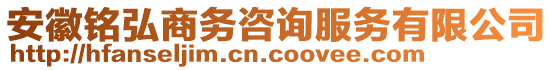 安徽銘弘商務(wù)咨詢服務(wù)有限公司