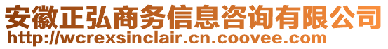 安徽正弘商務(wù)信息咨詢有限公司