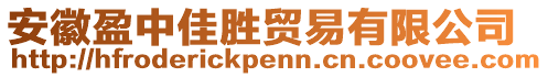 安徽盈中佳勝貿(mào)易有限公司