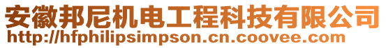 安徽邦尼機(jī)電工程科技有限公司