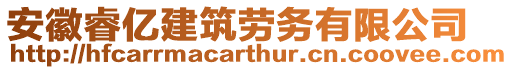 安徽睿億建筑勞務(wù)有限公司