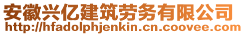 安徽興億建筑勞務(wù)有限公司