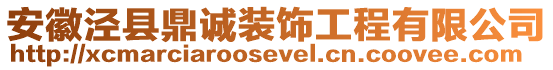 安徽涇縣鼎誠裝飾工程有限公司