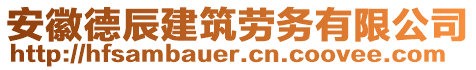 安徽德辰建筑勞務(wù)有限公司