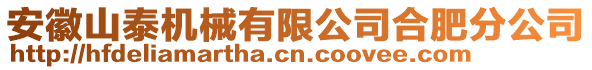 安徽山泰機(jī)械有限公司合肥分公司