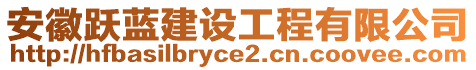 安徽躍藍建設工程有限公司