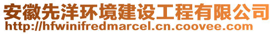 安徽先洋環(huán)境建設(shè)工程有限公司