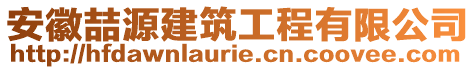 安徽喆源建筑工程有限公司