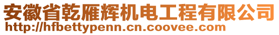 安徽省乾雁輝機(jī)電工程有限公司