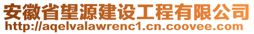 安徽省望源建設(shè)工程有限公司