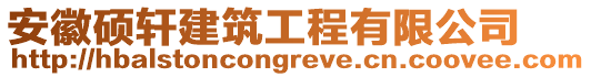 安徽硕轩建筑工程有限公司