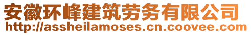 安徽環(huán)峰建筑勞務(wù)有限公司