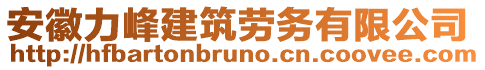 安徽力峰建筑勞務(wù)有限公司