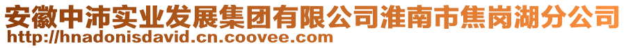 安徽中沛實(shí)業(yè)發(fā)展集團(tuán)有限公司淮南市焦崗湖分公司