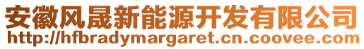 安徽風(fēng)晟新能源開發(fā)有限公司