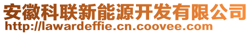 安徽科聯(lián)新能源開發(fā)有限公司