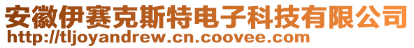 安徽伊賽克斯特電子科技有限公司