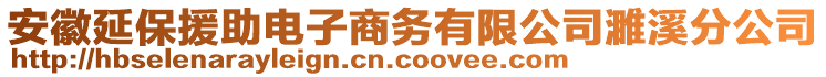 安徽延保援助電子商務(wù)有限公司濉溪分公司