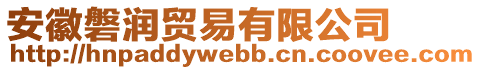 安徽磐潤(rùn)貿(mào)易有限公司