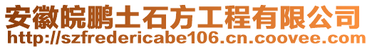 安徽皖鵬土石方工程有限公司