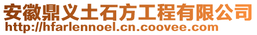 安徽鼎義土石方工程有限公司