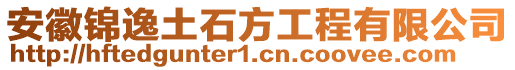 安徽錦逸土石方工程有限公司