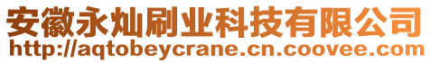 安徽永燦刷業(yè)科技有限公司