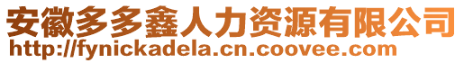 安徽多多鑫人力資源有限公司