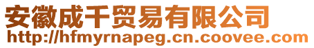 安徽成千貿易有限公司