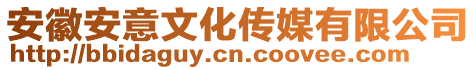 安徽安意文化傳媒有限公司