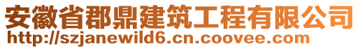 安徽省郡鼎建筑工程有限公司