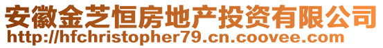 安徽金芝恒房地產(chǎn)投資有限公司