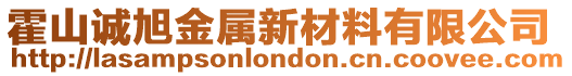 霍山誠旭金屬新材料有限公司