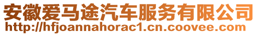 安徽愛馬途汽車服務(wù)有限公司