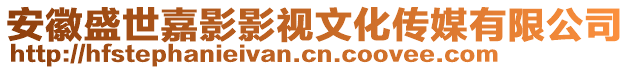 安徽盛世嘉影影視文化傳媒有限公司