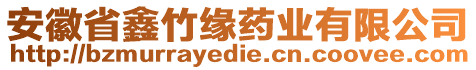 安徽省鑫竹緣藥業(yè)有限公司