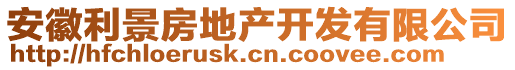 安徽利景房地產(chǎn)開發(fā)有限公司