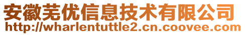 安徽蕪優(yōu)信息技術(shù)有限公司