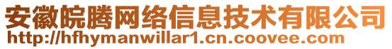 安徽皖騰網(wǎng)絡(luò)信息技術(shù)有限公司