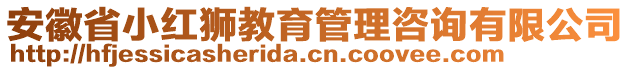 安徽省小紅獅教育管理咨詢有限公司